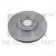 Тормозной диск NK 5703858763947 0DEL 7K8 313431 Kia Sorento (UM) Prime 3 Кроссовер 2.2 CRDi 4WD 200 л.с. 2015 – 2025