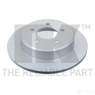 Тормозной диск NK 5703858758264 3J FQK Chrysler Voyager 4 (RG, RS) Минивэн 2.4 151 л.с. 1999 – 2003 319311