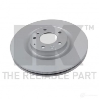 Тормозной диск NK 5703858765576 0II FX 313274 Mazda CX-7 (ER) 1 Кроссовер 2.3 MZR DISI Turbo AWD 258 л.с. 2007 – 2009