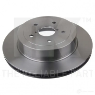 Тормозной диск NK 5703858762612 EHH 8PS 204424 1234260 - Изображение 1