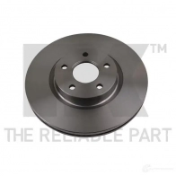 Тормозной диск NK 202591 BC VSA2G 5703858762971 Ford Kuga 2 (CBS, C512, DM2) Кроссовер 1.5 EcoBoost 120 л.с. 2016 – 2025