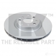 Тормозной диск NK 312350 5703858749187 L UK60 Fiat Punto (199) 3 Хэтчбек 1.3 JTD Multijet (199.AYR1A. 199.BYR1A) 90 л.с. 2018 – 2025
