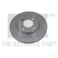Тормозной диск NK 313087 J95 QP Mitsubishi Mirage 6 (A0, A1) 2012 – 2016 5703858765682