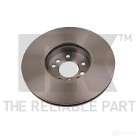 Тормозной диск NK 5703858626976 H8FZ P 1233177 201547 - Изображение 2
