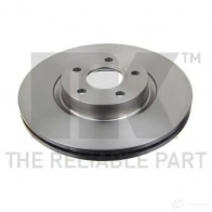 Тормозной диск NK 1F XV0I Ford C-Max 1 (CB3, DM2) Минивэн 1.8 Duratec 125 л.с. 2007 – 2010 344849