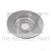 Тормозной диск NK 1241651 2PC0 G 5703858766634 312645 - Изображение 2