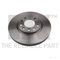 Тормозной диск NK Opel Corsa (D) 4 Хэтчбек 1.7 CDTI (L08. L68) 130 л.с. 2009 – 2014 5703858738907 203660 ASRO 8DS