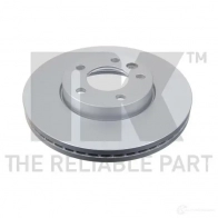 Тормозной диск NK 0S X1J 5703858758158 Volkswagen Caravelle (T5, 7H) 5 Автобус 3.2 V6 235 л.с. 314795