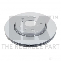 Тормозной диск NK 315226 Suzuki Swift (MZ, EZ) 2 2004 – 2010 5703858757458 US 2FFJU