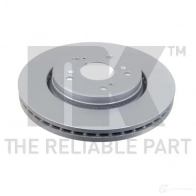 Тормозной диск NK 5703858749279 Honda CR-V 4 (RM) Кроссовер 1.6 i DTEC (RE6) 120 л.с. 2013 – 2025 312653 N 6IPU