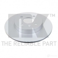 Тормозной диск NK F BH5E5L Opel Corsa (C) 3 Хэтчбек 1.7 DTI (F08. F68) 75 л.с. 2000 – 2009 5703858749507 313655