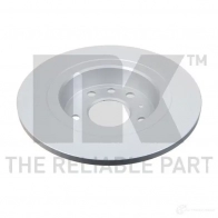 Тормозной диск NK 5703858749453 EACMQ X 1242043 313646 - Изображение 2