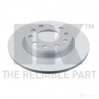 Тормозной диск NK Audi A4 (B7) 3 Кабриолет 2.4 170 л.с. 2002 – 2005 UUZ DO 314782 5703858739850