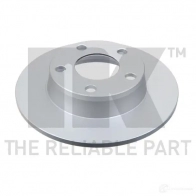 Тормозной диск NK 6 FAT2 314784 Audi A6 (C5) 2 Универсал 2.4 Quattro 170 л.с. 2001 – 2005 5703858749750