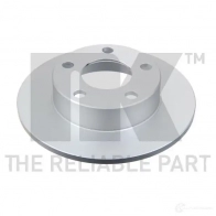 Тормозной диск NK 5703858740023 314763 Audi A4 (B5) 1 Седан 1.8 T Quattro 180 л.с. 1997 – 2000 PB6S2 U