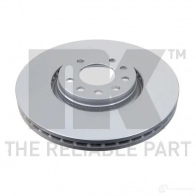 Тормозной диск NK KRSTY BR 5703858759438 313653 Opel Vectra (C) 3 Универсал 3.0 V6 CDTI (F35) 177 л.с. 2003 – 2005