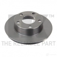 Тормозной диск NK 204764 5703858192334 Audi A6 (C5) 2 Универсал 1.8 T Quattro 180 л.с. 1997 – 2005 O 608ZGM
