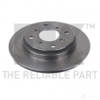 Тормозной диск NK Honda Prelude 4 (BB1, 2, 3) 1991 – 1996 5703858191856 202619 MBHF N4D