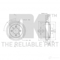 Тормозной барабан NK 5703858566869 1239483 ORN1 6R 252214 - Изображение 3