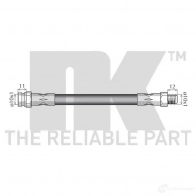 Тормозной шланг NK 853018 2LMZ Q6X 1256760 5703858662783 - Изображение 2