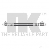 Тормозной шланг NK 1256601 KV BX9NS 852552 5703858661922 - Изображение 2