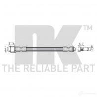 Тормозной шланг NK GK VNX18 1257615 5703858784041 8547108 - Изображение 2