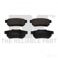 Тормозные колодки дисковые, комплект NK 222627 56CD0BB 1238349 WVA 21738/13.4