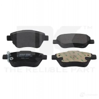 Тормозные колодки дисковые, комплект NK 5703858901561 223649 1238669 2OD IM