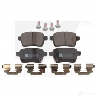 Тормозные колодки дисковые, комплект NK 1238154 SKQ VHZ 5703858916886 2223100