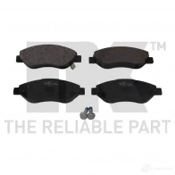 Тормозные колодки дисковые, комплект NK 0Z 50SSP Opel Corsa (D) 4 2006 – 2014 223637 5703858821760