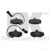 Тормозные колодки дисковые, комплект NK 222511 WVA 21079/13.5 EVMAW0 1238252