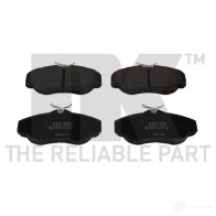 Тормозные колодки дисковые, комплект NK 224012 Land Rover Range Rover 2 (P38A) 1994 – 2002 WVA 23452/19 WXQAY