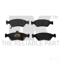 Тормозные колодки дисковые, комплект NK Kia Clarus (K9A, GC) 1 1996 – 2001 WVA 23450/18,3 5CD2LPH 223502