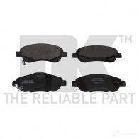 Тормозные колодки дисковые, комплект NK 5SY53 KH 222640 5703858821852 Honda CR-V