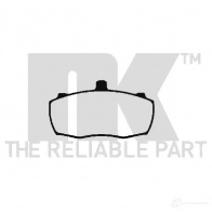 Тормозные колодки дисковые, комплект NK PS0Z7A 1238798 224010 WVA 20904/18