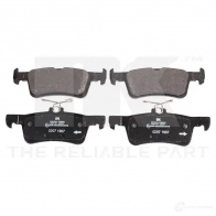 Тормозные колодки дисковые, комплект NK 222594 Q4M AFH Ford Fiesta 7 (ST) Хэтчбек 1.0 EcoBoost mHEV 155 л.с. 2020 – 2025