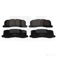 Тормозные колодки дисковые, комплект NK URQJ1 224523 Toyota Previa (XR10, XR20) 1 Минивэн 2.4 (TCR11. TCR10) 132 л.с. 1990 – 2000 WVA 21688/15.3