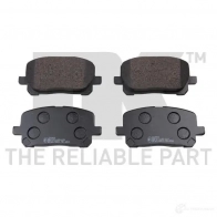 Тормозные колодки дисковые, комплект NK Toyota Ipsum (M20) 2 Минивэн 2.4 VVTi 4WD (ACM26) 160 л.с. 2001 – 2009 WVA 23836/17 224553 YYN0NBW