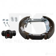Тормозные колодки NK Opel Astra (F) 1 Хэтчбек 1.6 i 16V (F08) 100 л.с. 1994 – 1998 443653902 5703858751975 2R 3DQL