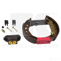 Тормозные колодки NK 442568601 GESX M 5703858758585 Ford Fiesta 4 (DX, JA, JB) Хэтчбек 1.0 i 65 л.с. 1999 – 2002