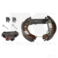 Тормозные колодки NK HD IDUQ Ford Fiesta 4 (DX, JA, JB) Хэтчбек 1.4 i 16V 90 л.с. 1996 – 2002 5703858758530 442553504