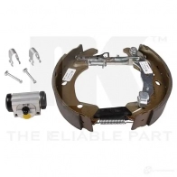 Тормозные колодки NK 5703858758479 WR JQJ9 442269301 Renault Modus (FJP0) 1 Хэтчбек 1.5 dCi (FP0D. JP0D) 82 л.с. 2004 – 2025
