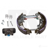 Тормозные колодки NK 5703858758509 442369601 KF B4C Fiat Panda (169) 2 Хэтчбек 1.3 D Multijet (169AxG1A. 169AxD1A) 75 л.с. 2006 – 2013