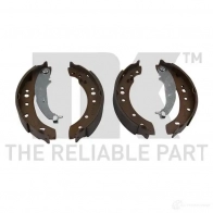 Тормозные колодки NK 5703858746346 UEOPG V 2730761 Mitsubishi Colt 6 (Z3, Z2) Хэтчбек 1.5 DI D 68 л.с. 2004 – 2012