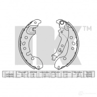 Тормозные колодки NK SO JLM4 1240274 2739853 5703858770891 - Изображение 2