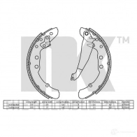 Тормозные колодки NK 2747530 1240388 R 392DSQ 5703858164911 - Изображение 2