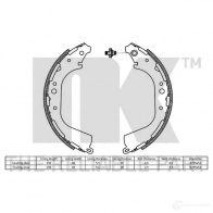 Тормозные колодки NK 1239928 QS UUDB 2722564 5703858166175 - Изображение 2