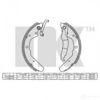 Тормозные колодки NK M XEX3R 2747370 1240386 5703858158545 - Изображение 2