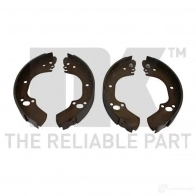 Тормозные колодки NK T8BWE W 2736726 5703858736309 Isuzu D Max 1 Пикап 2.5 DiTD 4x4 (TFS86) 101 л.с. 2002 – 2012