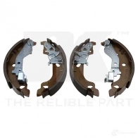 Тормозные колодки NK 5703858618414 Fiat Punto (188) 2 Хэтчбек 1.3 JTD 16V 70 л.с. 2003 – 2012 A 5F7O 2723680
